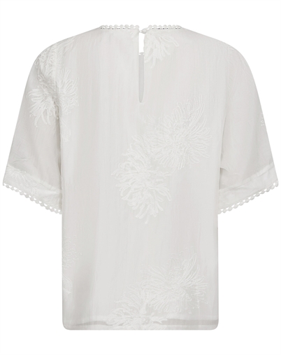 Co' Couture - NeaCC O-Bluse - White